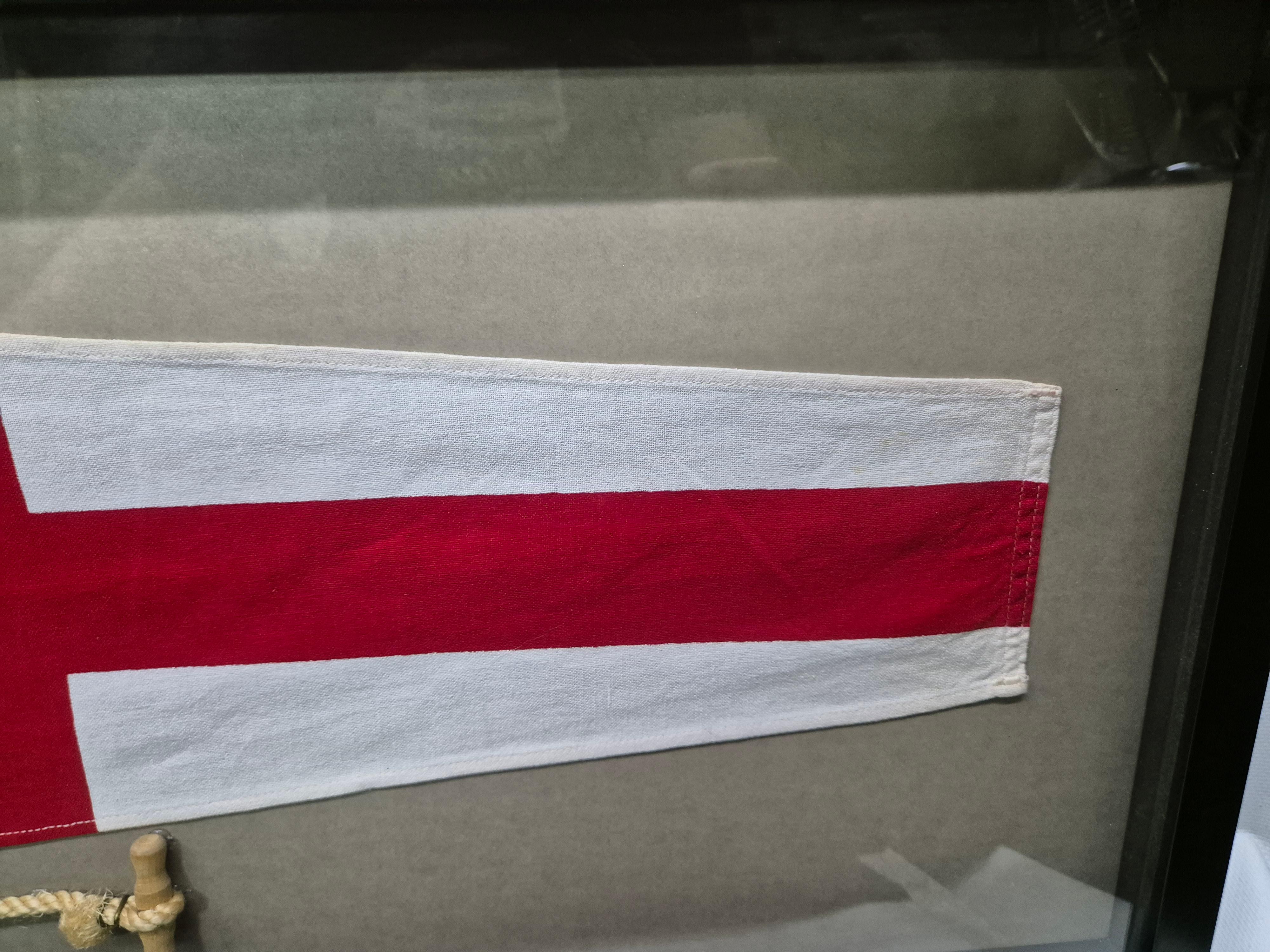 Cotton Nautical Signal Pennant for Numeral 