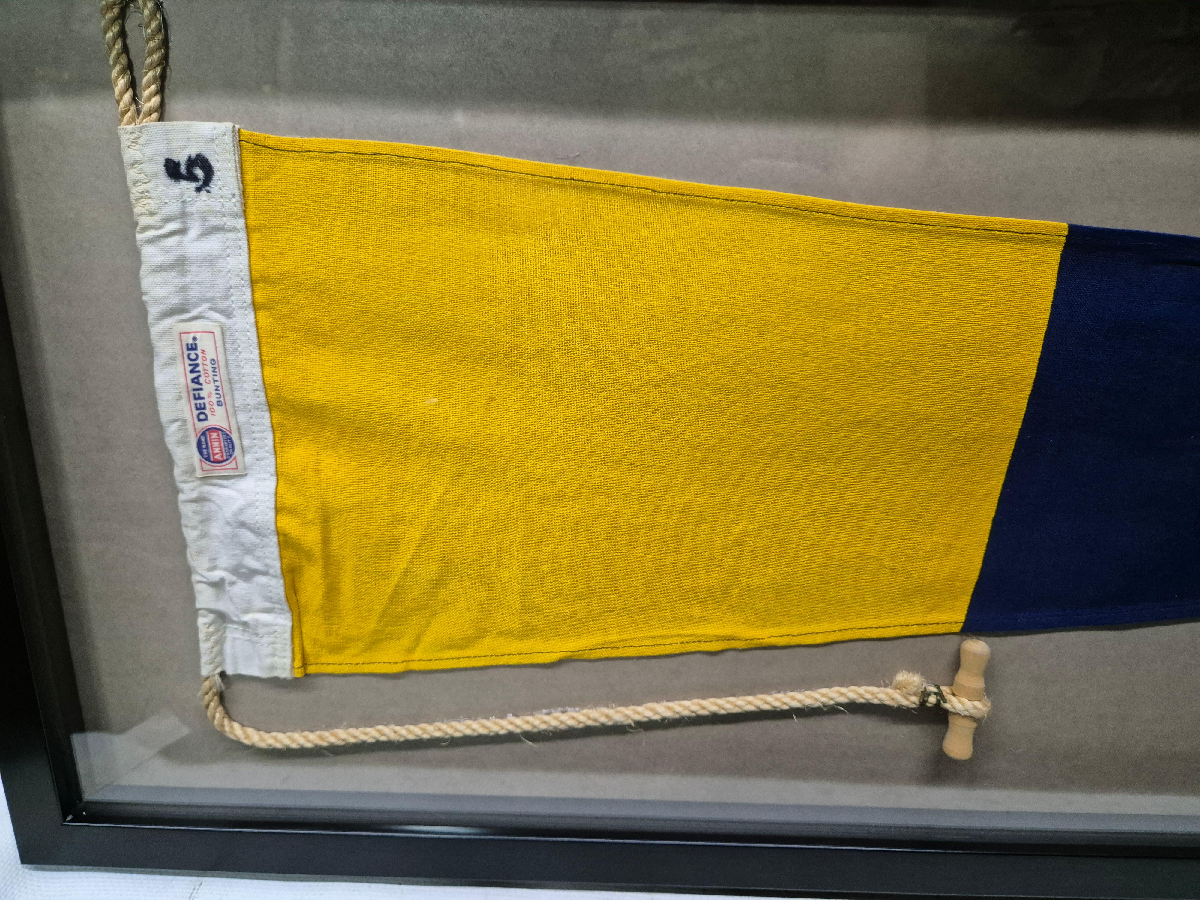 North American Nautical Signal Pennant for Numeral 