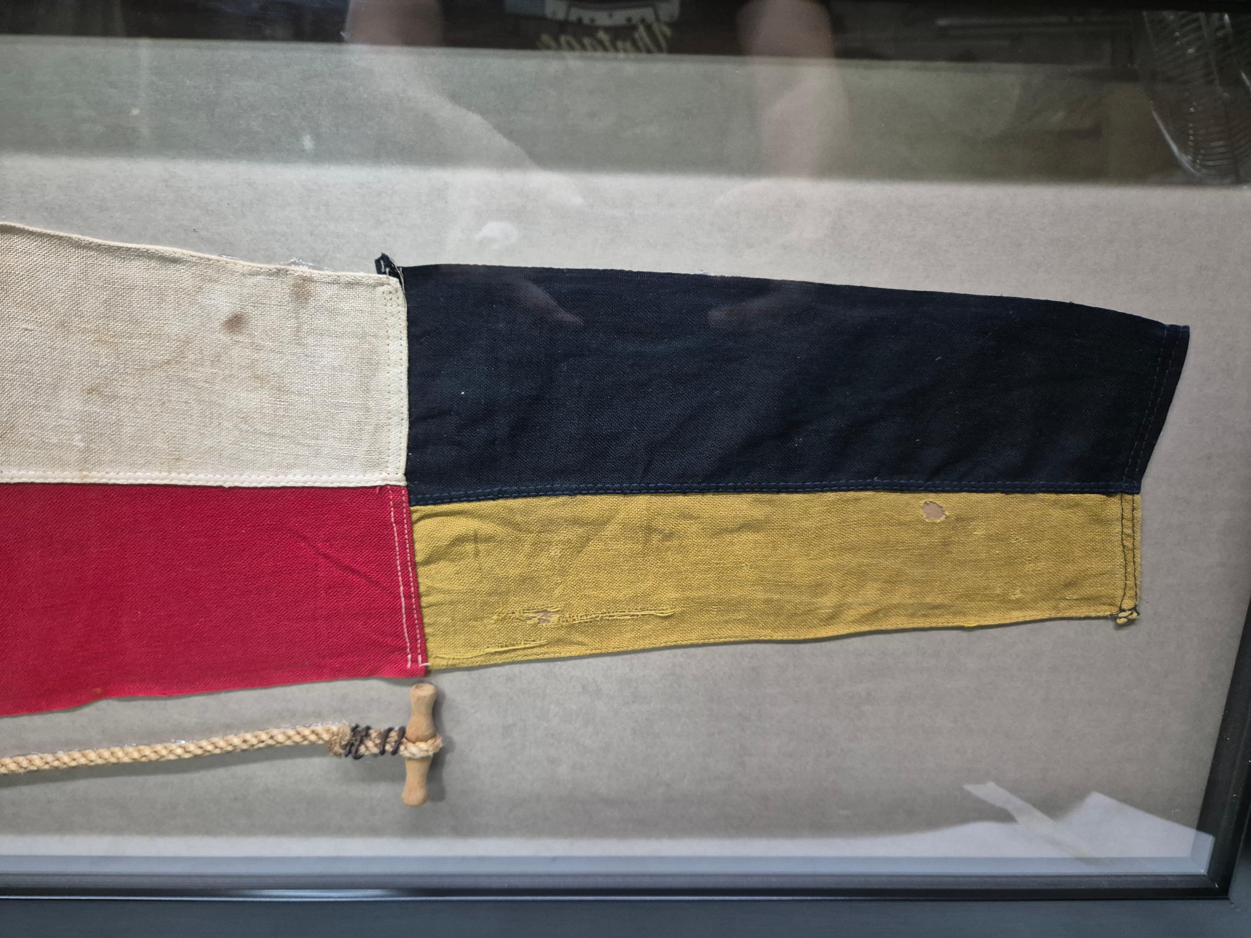Mid-20th Century Nautical Signal Pennant for Numeral 