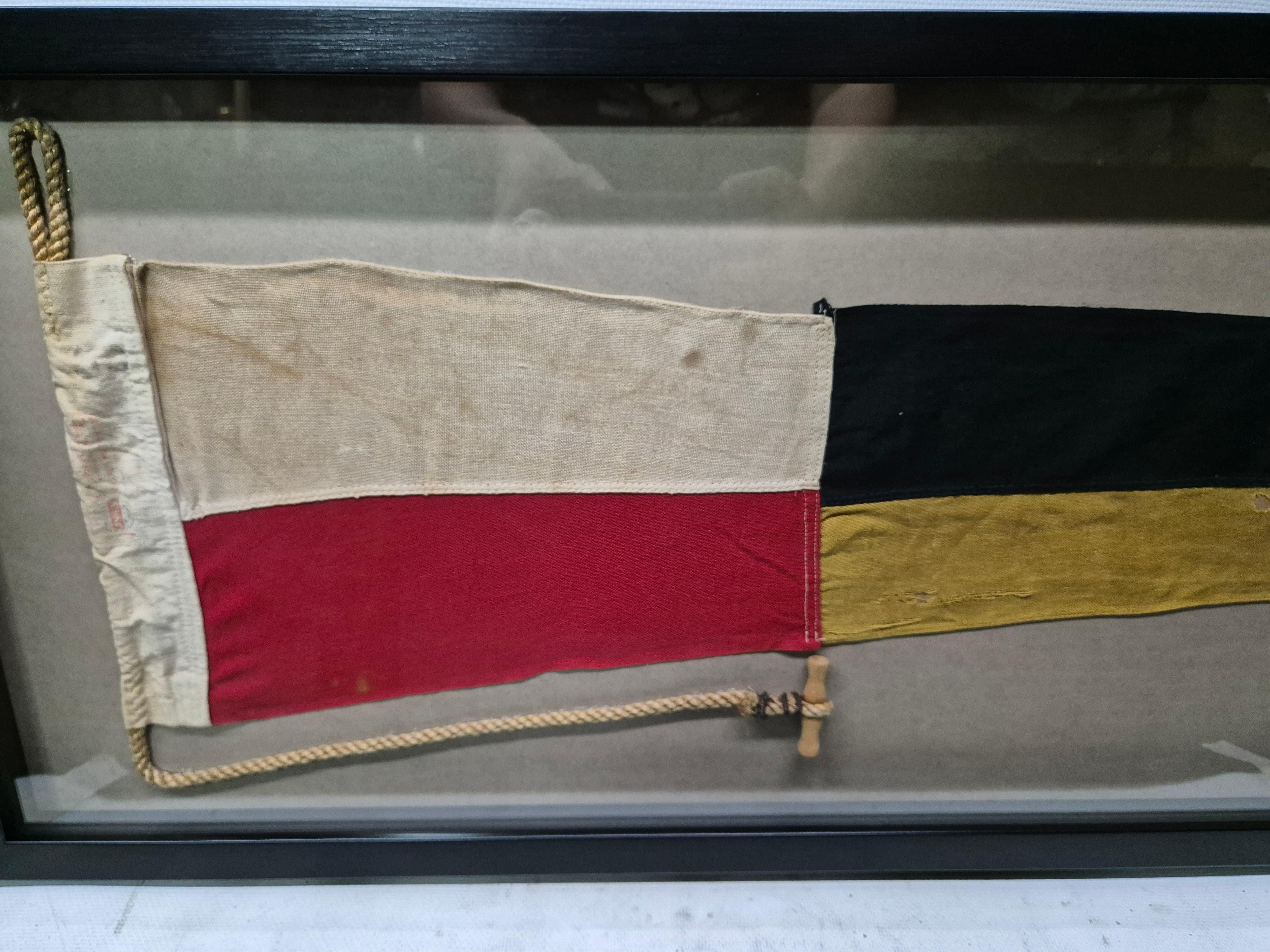 Cotton Nautical Signal Pennant for Numeral 