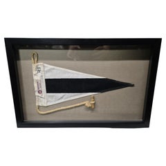 Nautical Signal Pennant in Shadowbox Frame