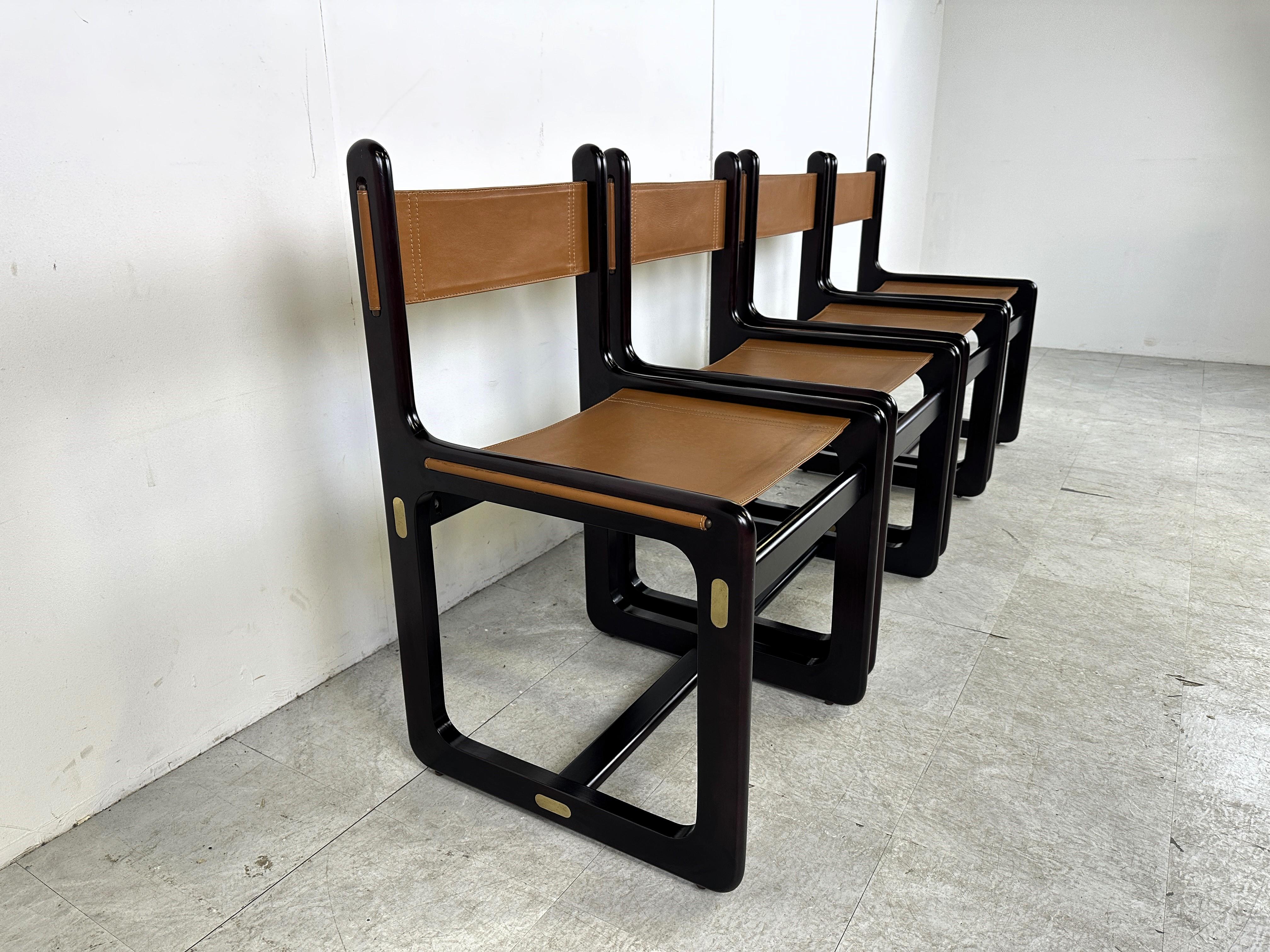 Nautical Style Chairs by Gigi Radice and Pierangelo Gallotti, Italy, 1960's In Excellent Condition In HEVERLEE, BE