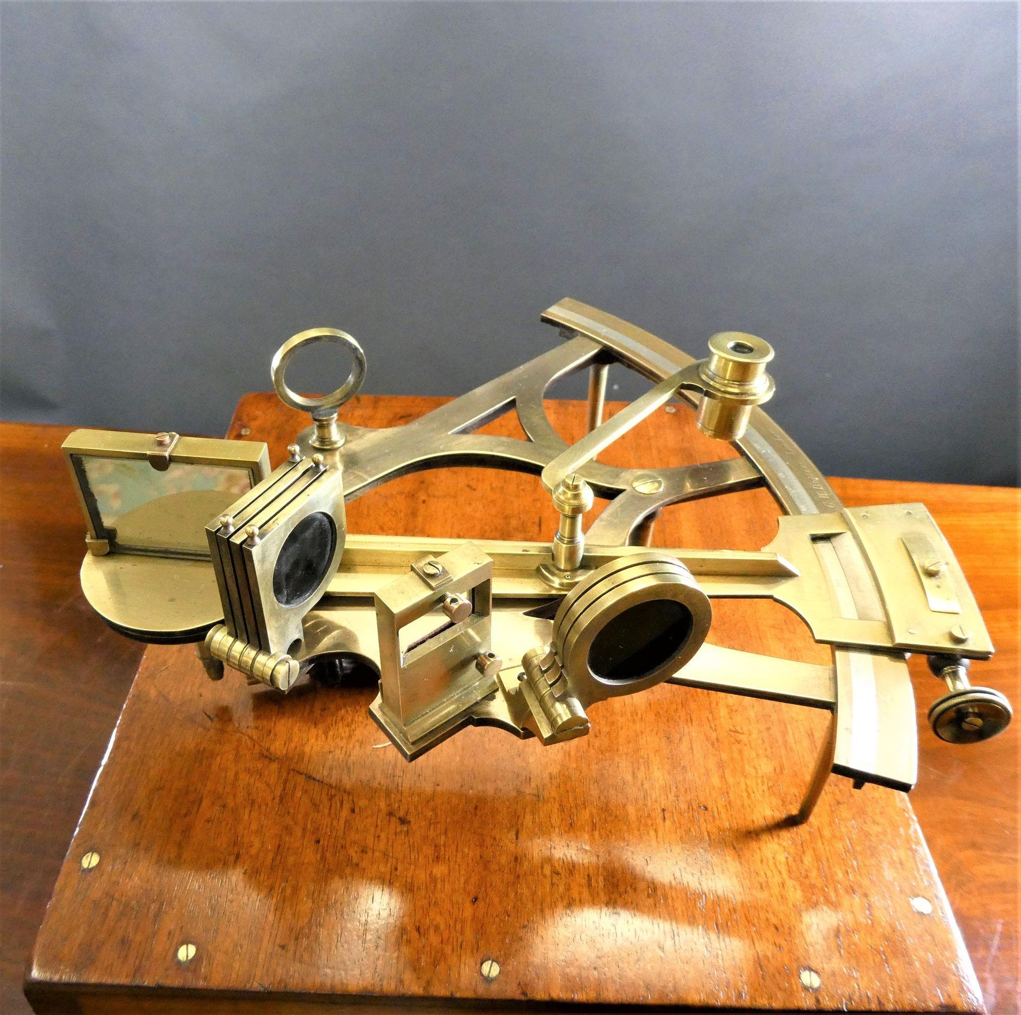 Nautical Vernier Sextant, G.W.Butters, London For Sale 1