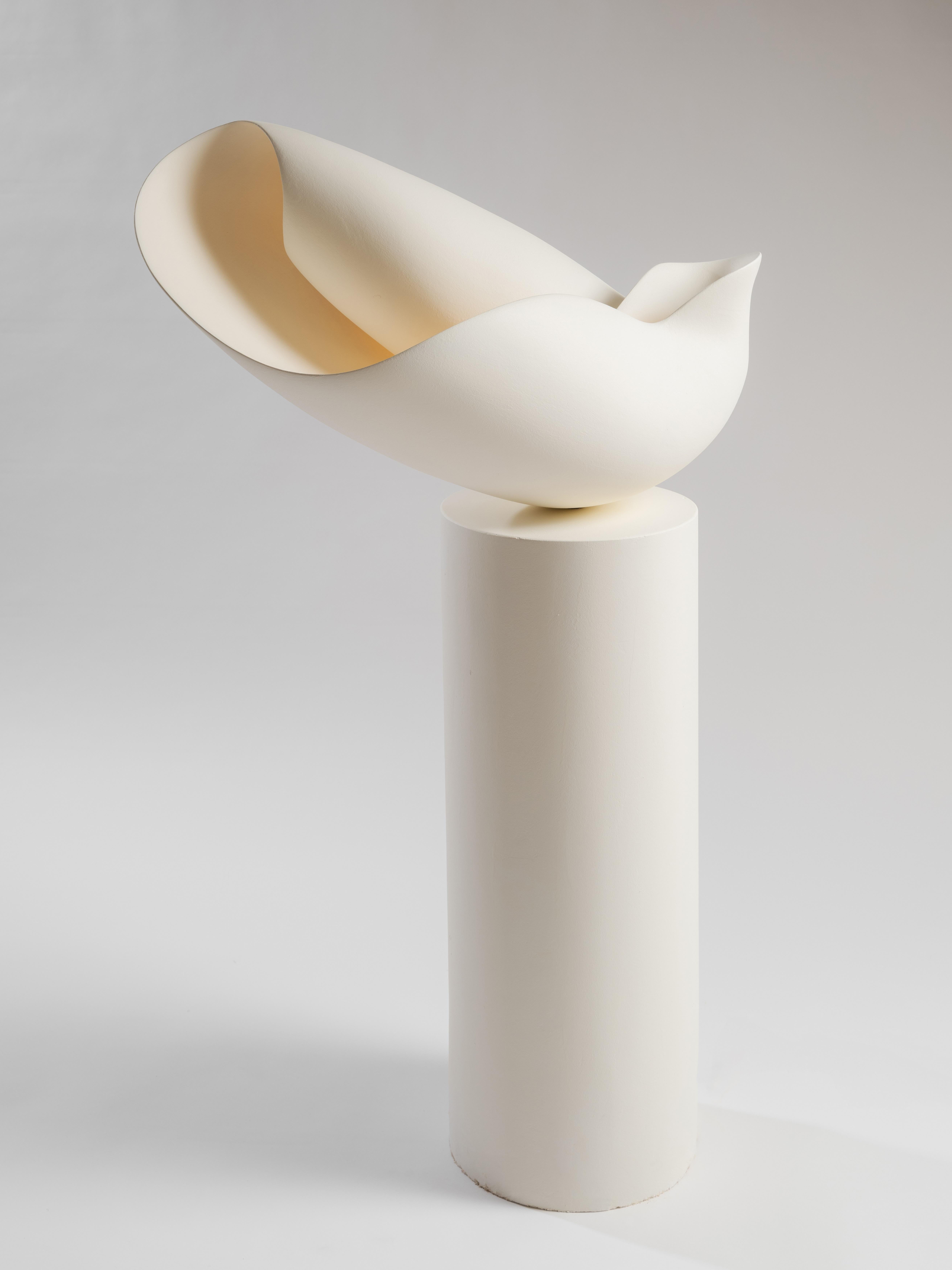 Nautile II floor lamp by Elsa Foulon
Dimensions: D 60 x H 147 cm.
Materials: Ceramic, plaster.
Also available in other dimensions.

All our lamps can be wired according to each country. If sold to the USA it will be wired for the USA for