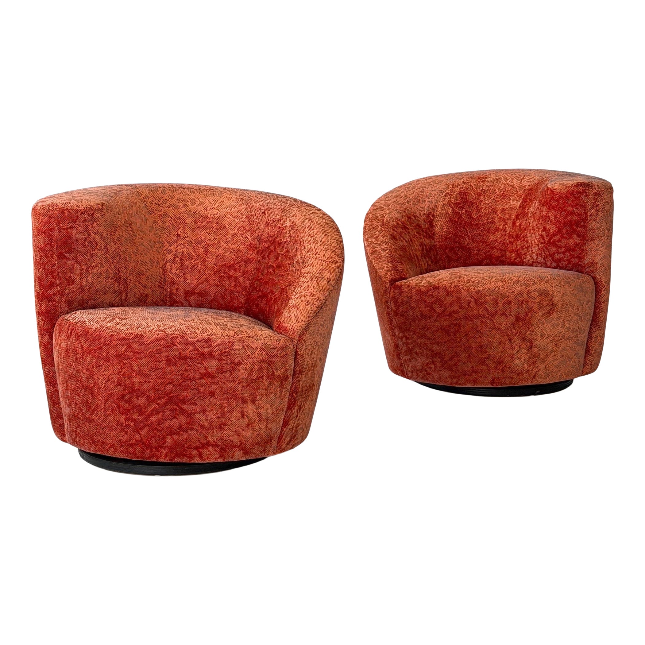 Nautilus Chairs by Vladimir Kagan for Directional