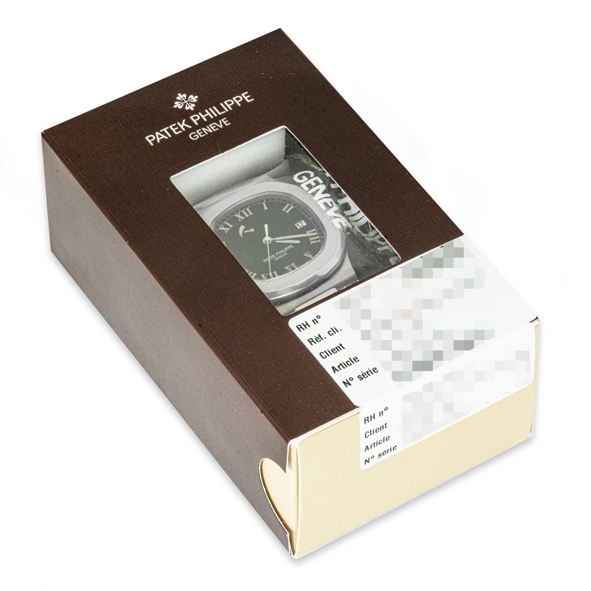 Nautilus 'Comet' Stainless Steel & Black Dial im Angebot 2