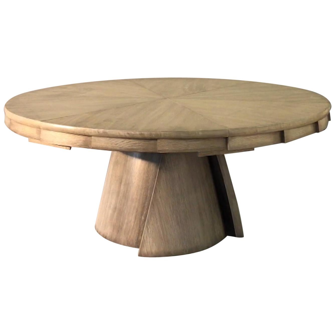Nautilus Inspired Expanding Table For Sale