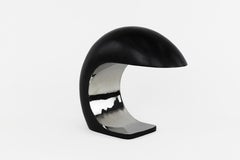 Nautilus Lamp, Medium, Cast Stainless Steel, Signed by Christopher Kreiling