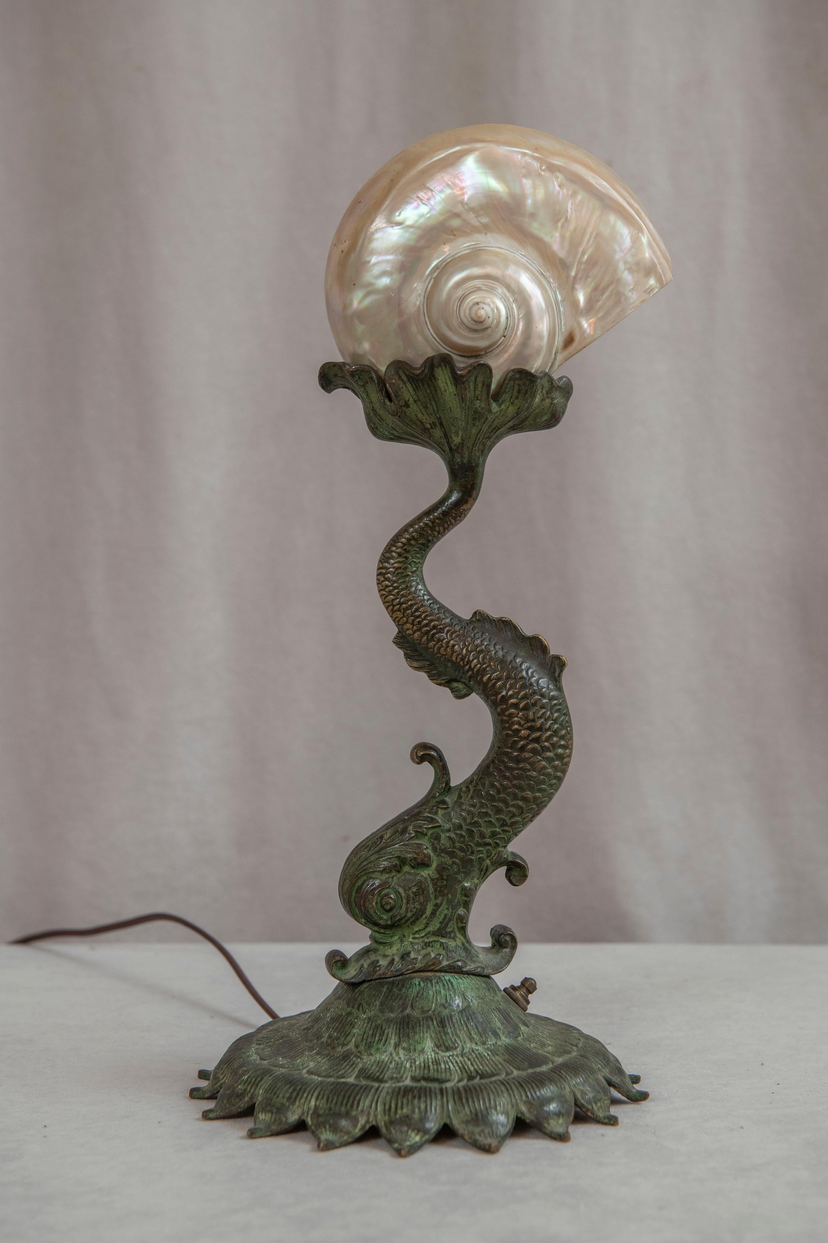 dolphin lamp