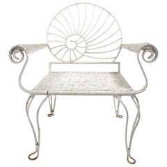 Nautilus Shell Back Arm Lounge Chair
