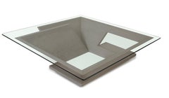 Nautilus Square Cocktail Table Grey