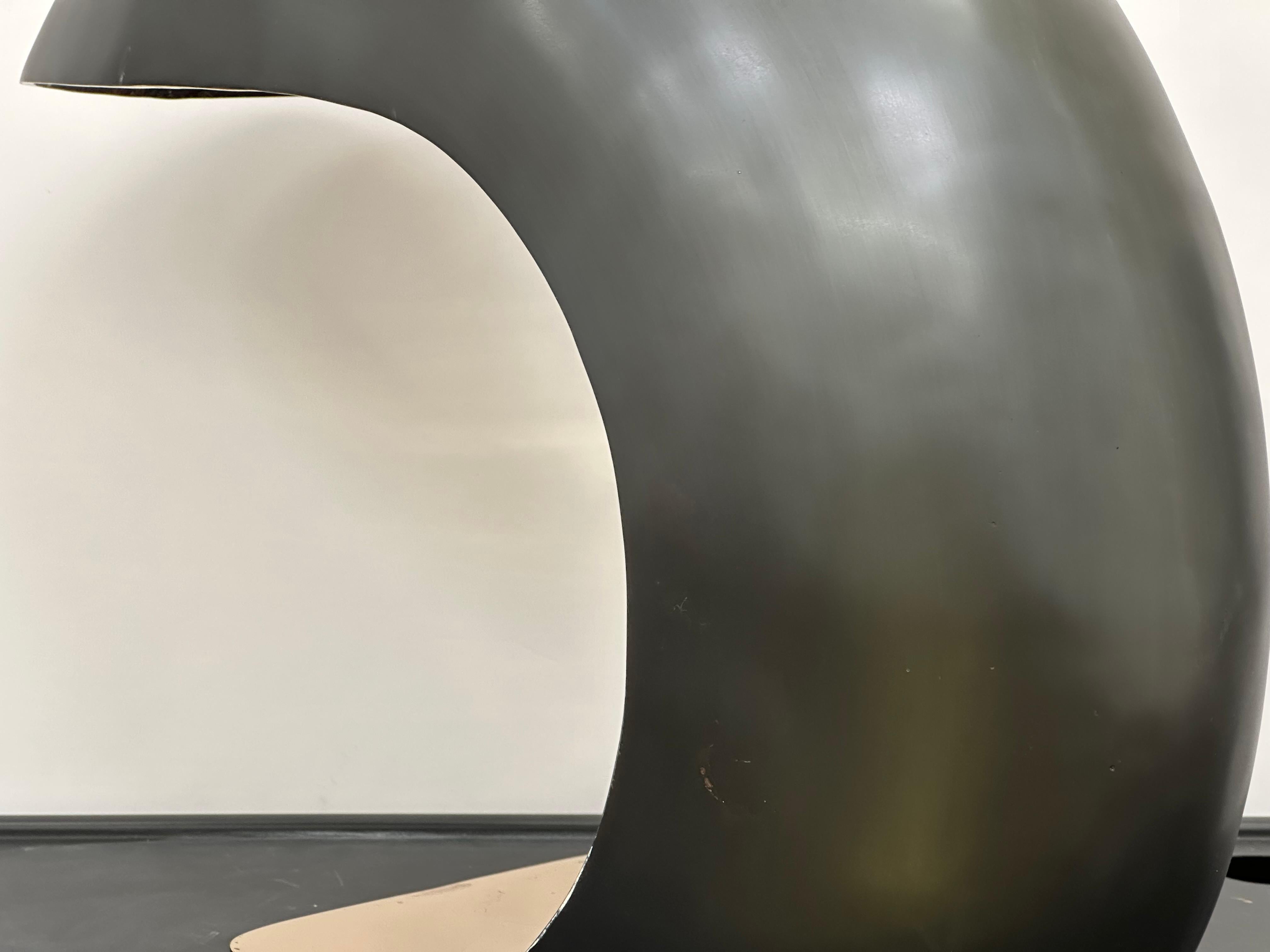 Nautilus Study Tischlampe aus Bronzeguss mit Touch Dimmer 'Imperfect Model' #7 im Angebot 6