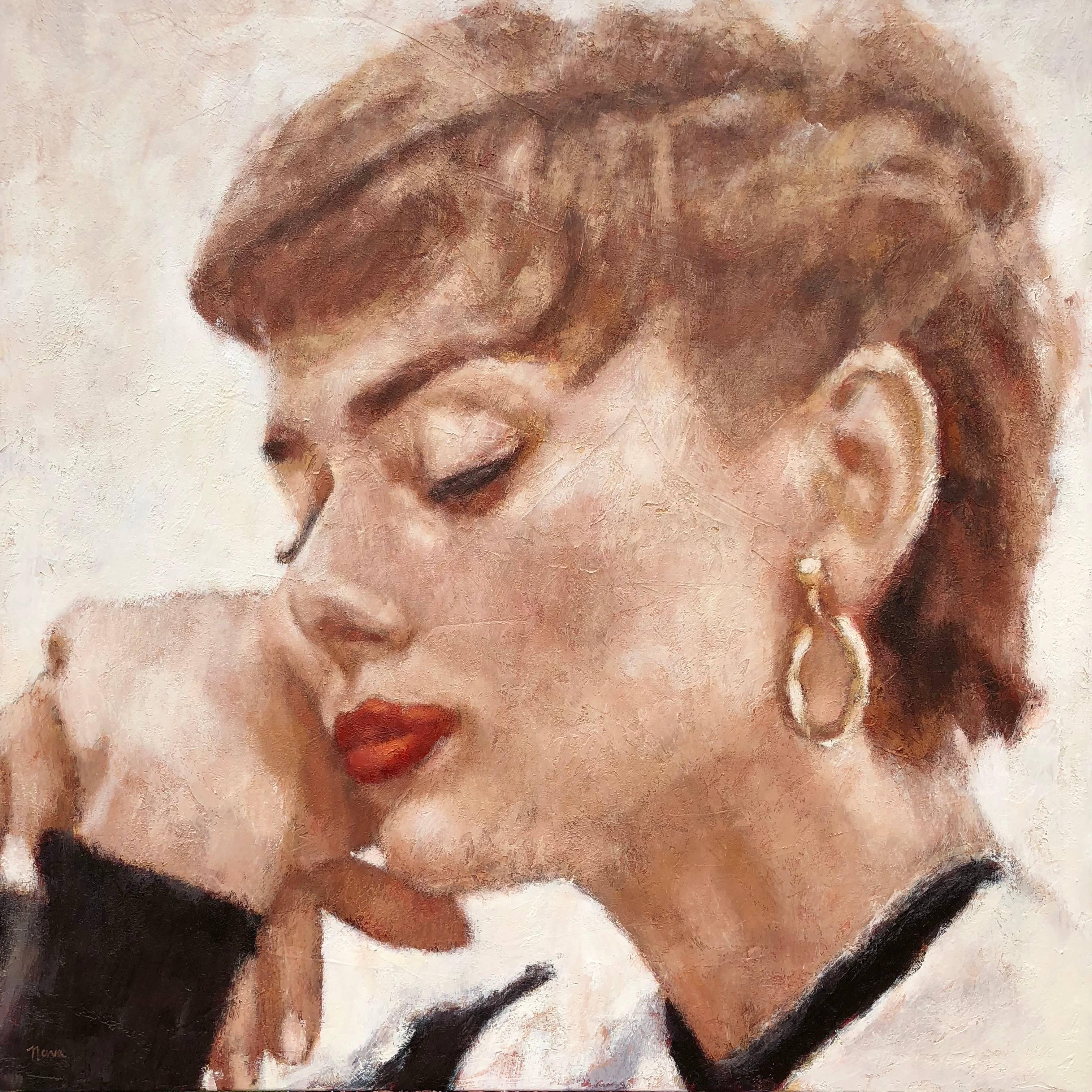 Nava Lundy Portrait Painting - Icon