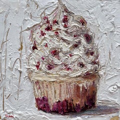 Chocolate Blanc framboise, Peinture, Acrylique sur Toile