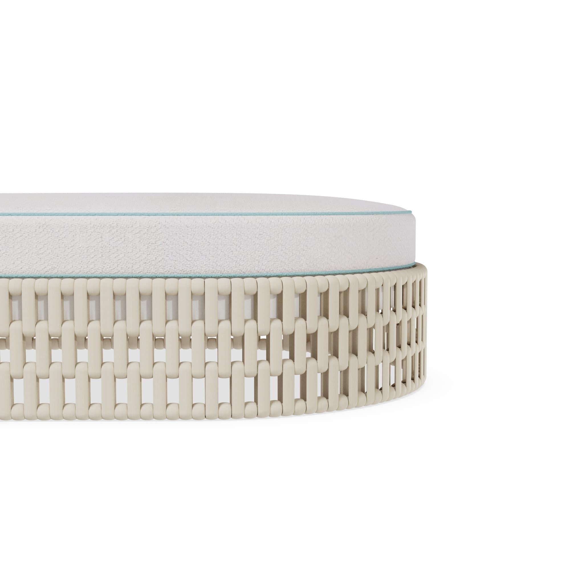 Lettino da esterno Navagio in metallo laccato con base in corde In condizioni Nuovo in vendita a Carvalhosa, PT