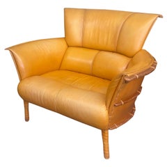 Navajo Arm Chair and Ottoman by Pacific Green