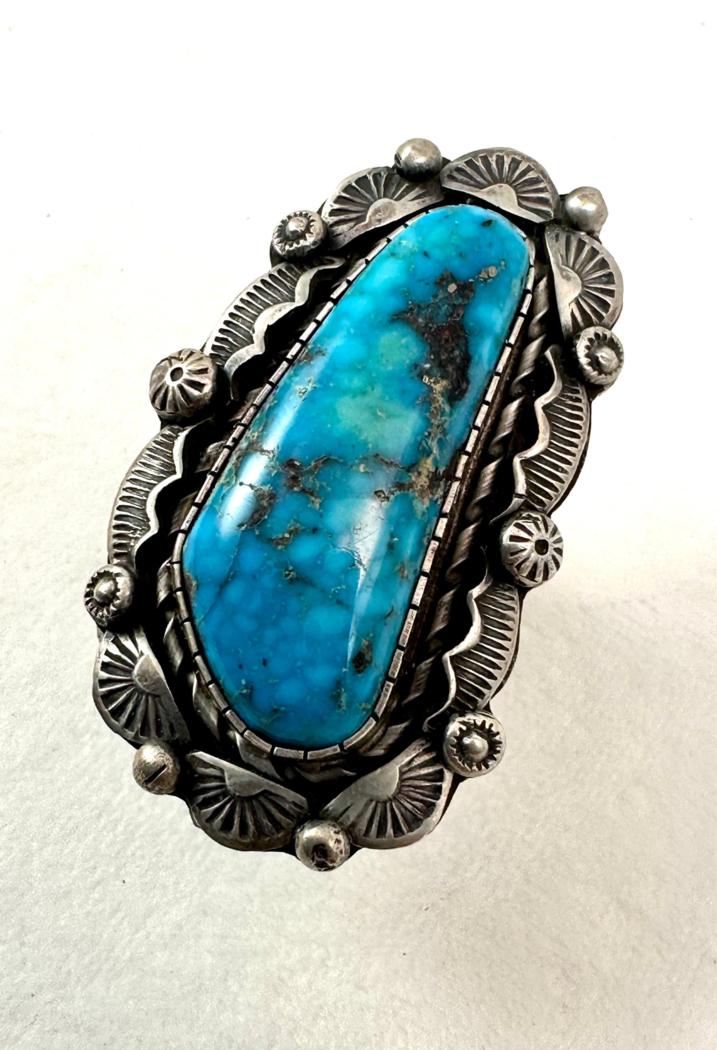 925 turquoise ring