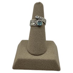 Anello Navajo Blue Topaz 6,5