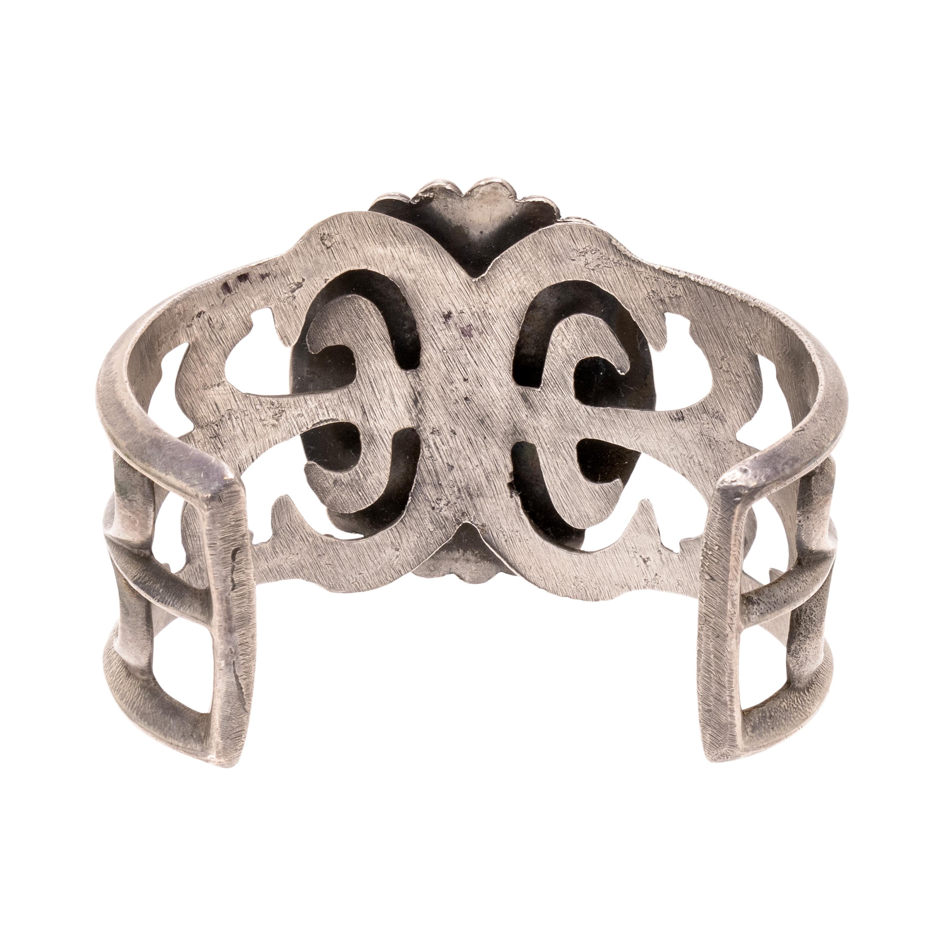 Nativo americano Bracciale in turchese Navajo Carlin in vendita