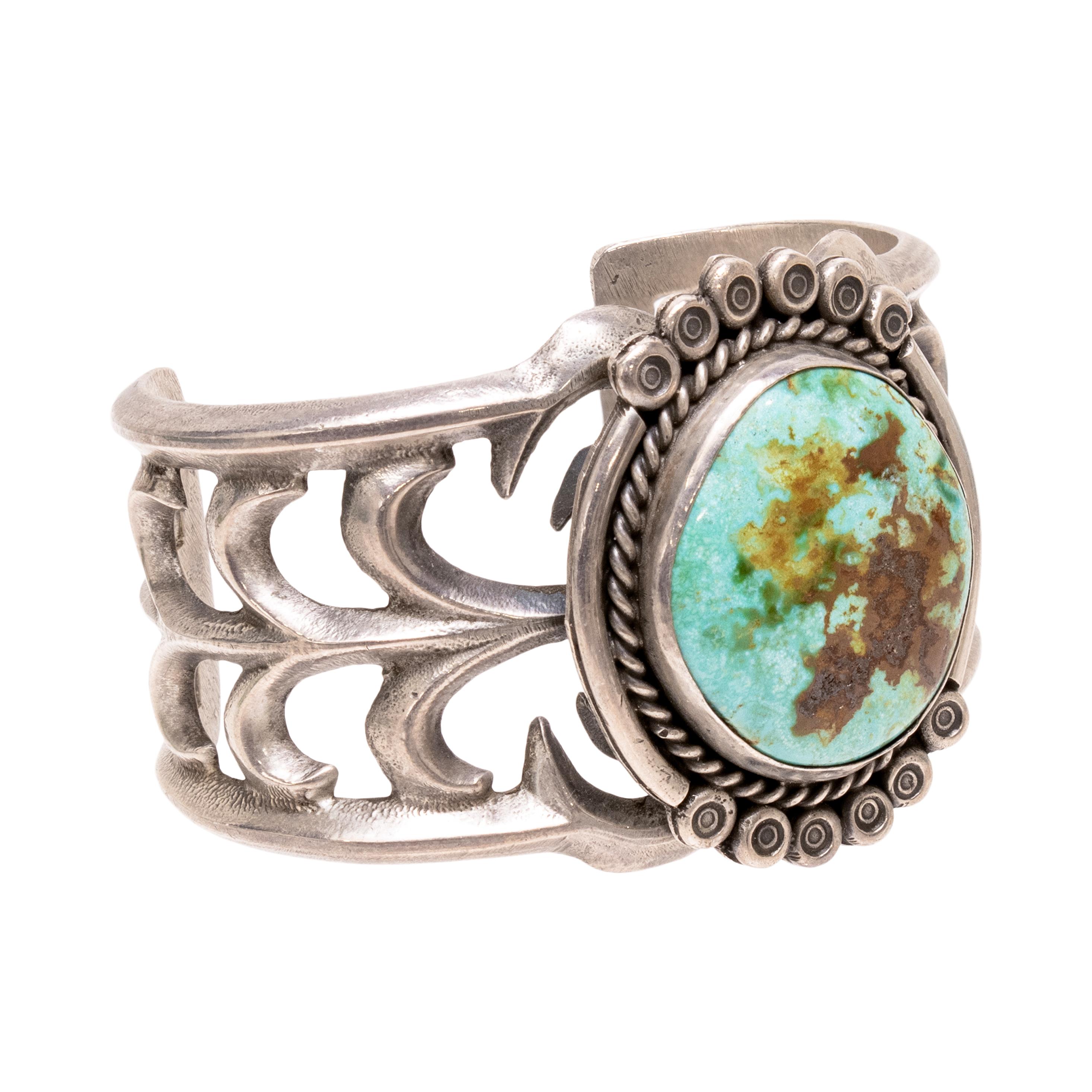 Bracciale in turchese Navajo Carlin In condizioni buone in vendita a Coeur d Alene, ID