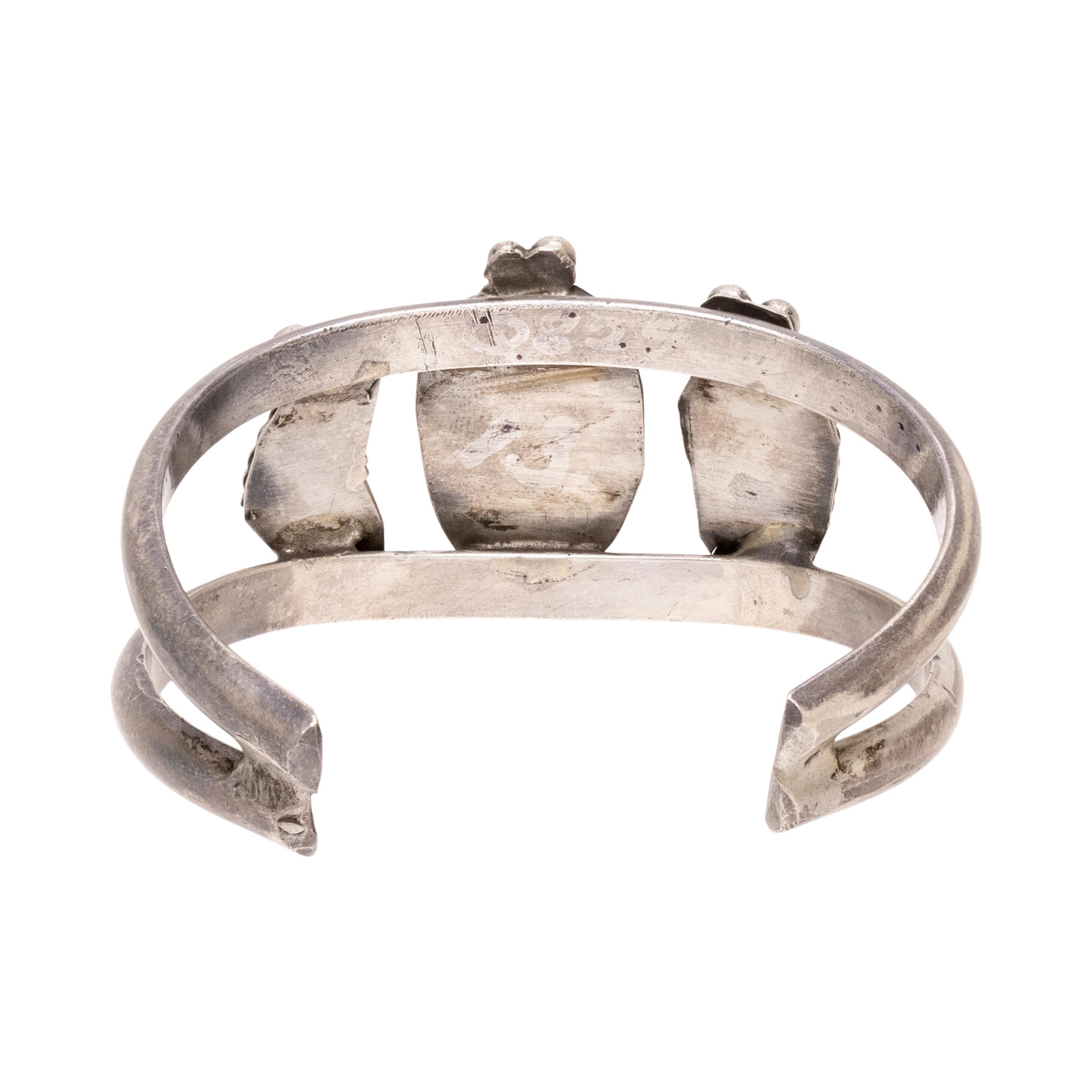 Nativo americano Bracciale in corallo e turchese Navajo in vendita