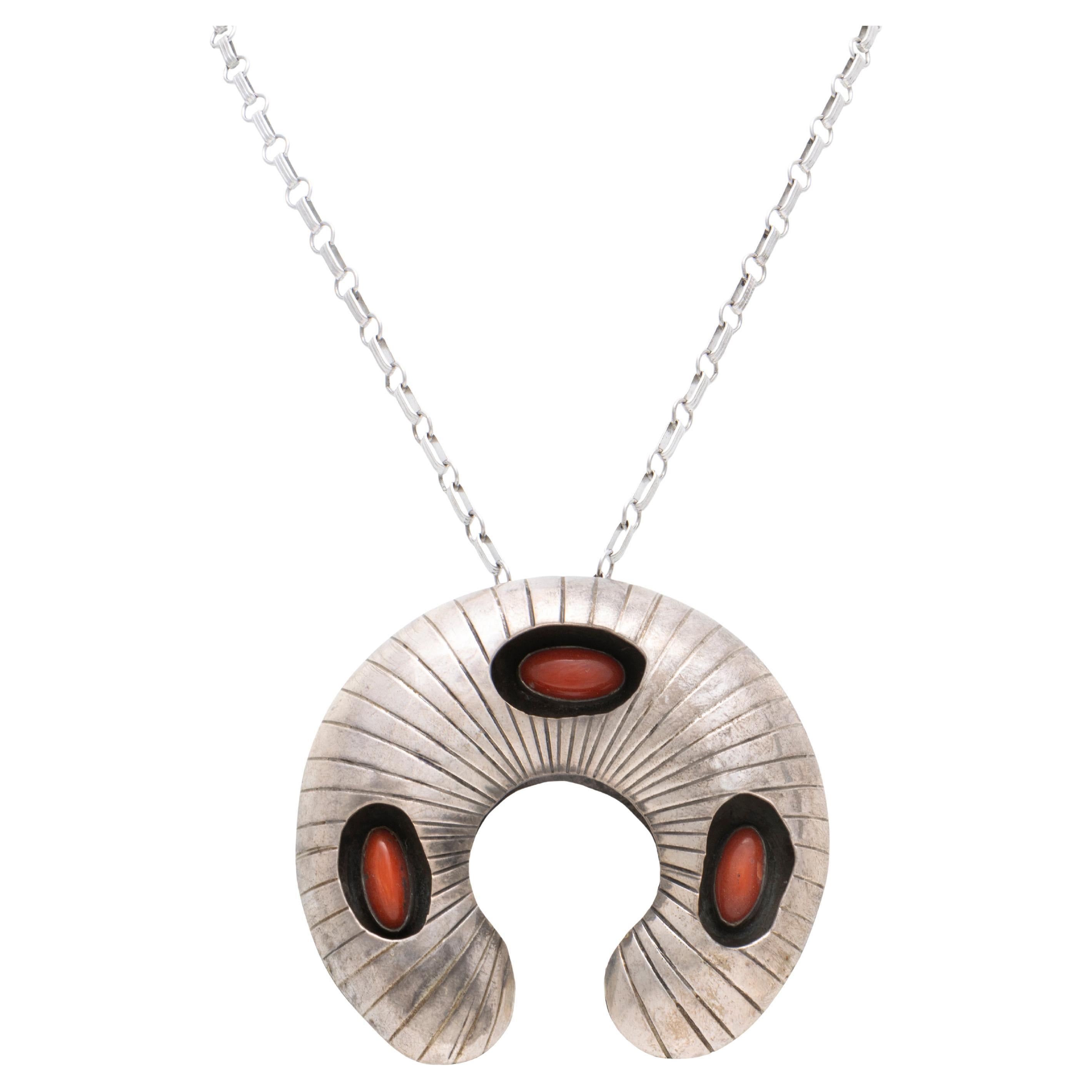 Navajo Coral Necklace