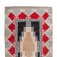 Navajo Crystal Wool Weaving by J.B. Moore