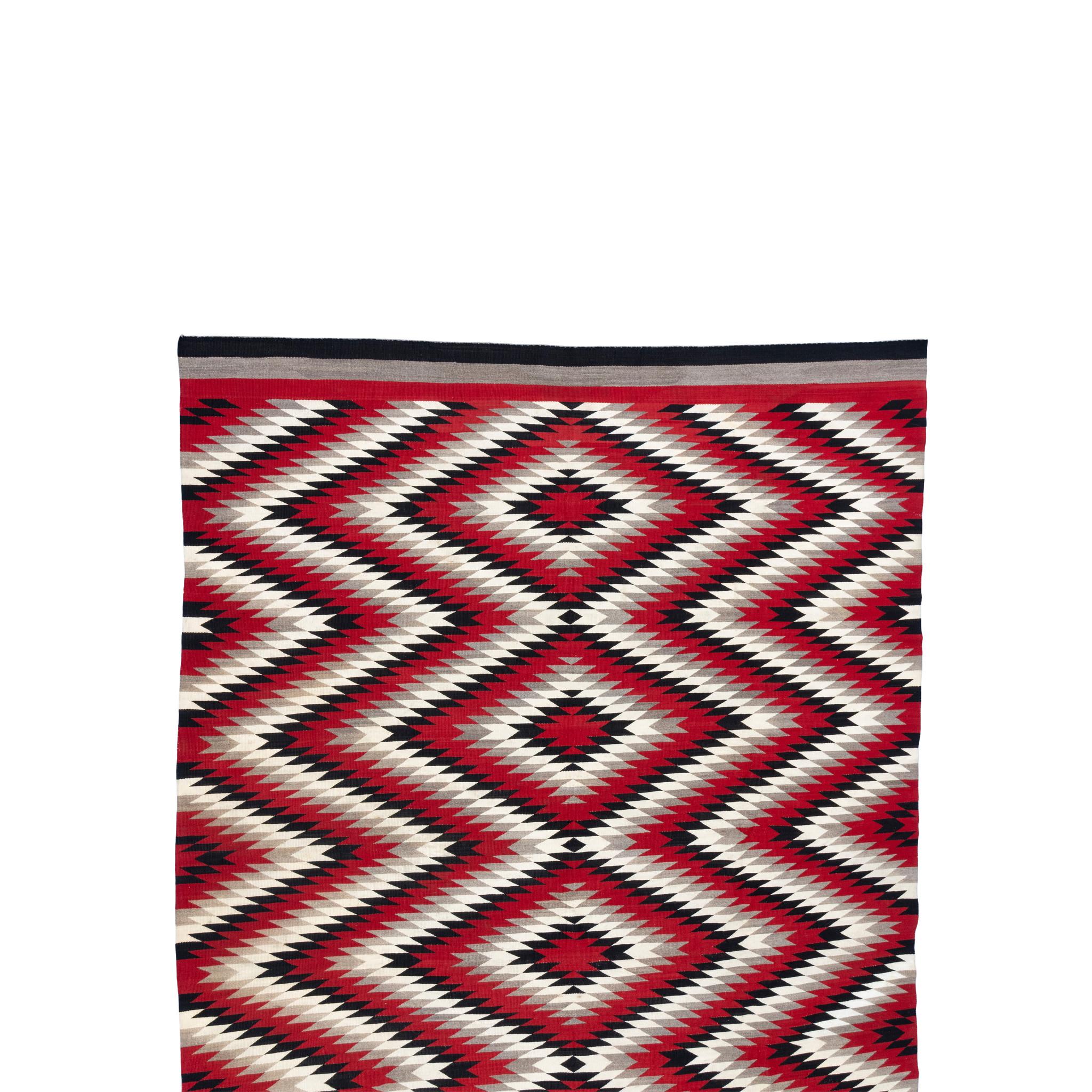 Hand-Woven Navajo Dazzler Weaving For Sale