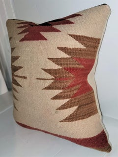 Navajo Eye Dazzler Indian Weaving Pillow