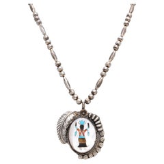 Navajo Figural Dance Necklace 