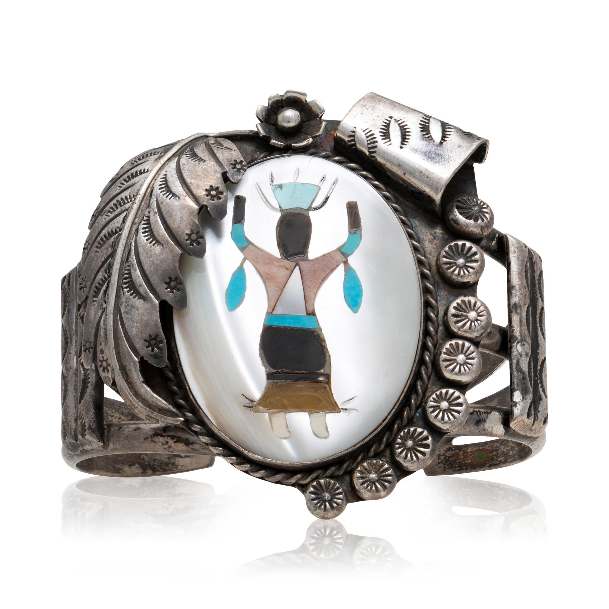 Navajo Figurale Halskette und Armband im Zustand „Gut“ im Angebot in Coeur d Alene, ID