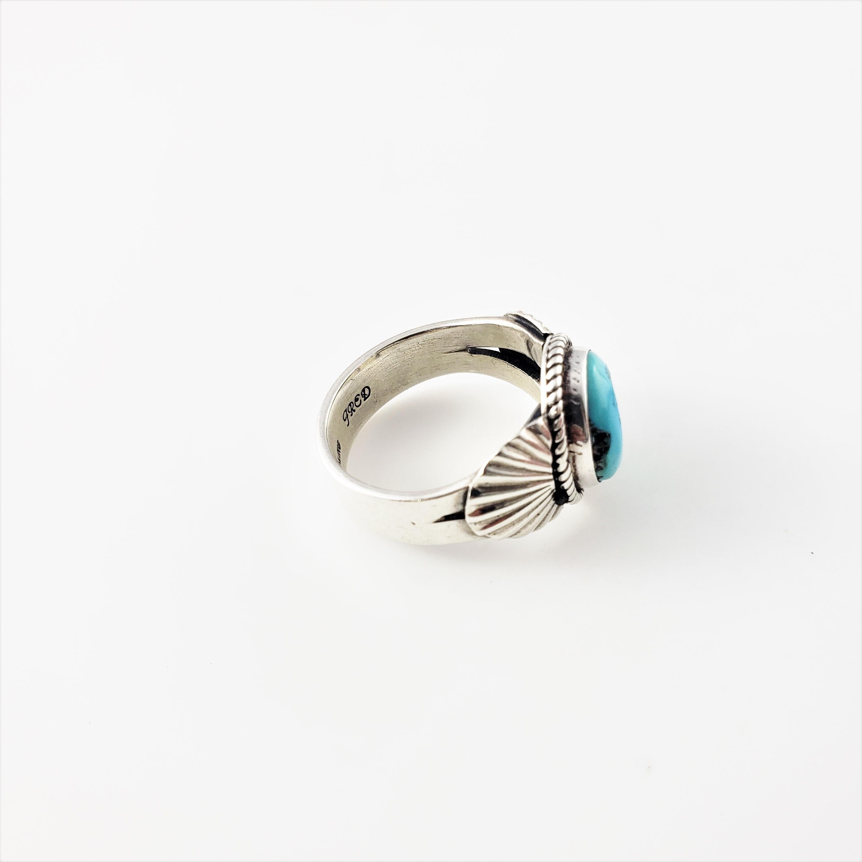 harley davidson turquoise ring