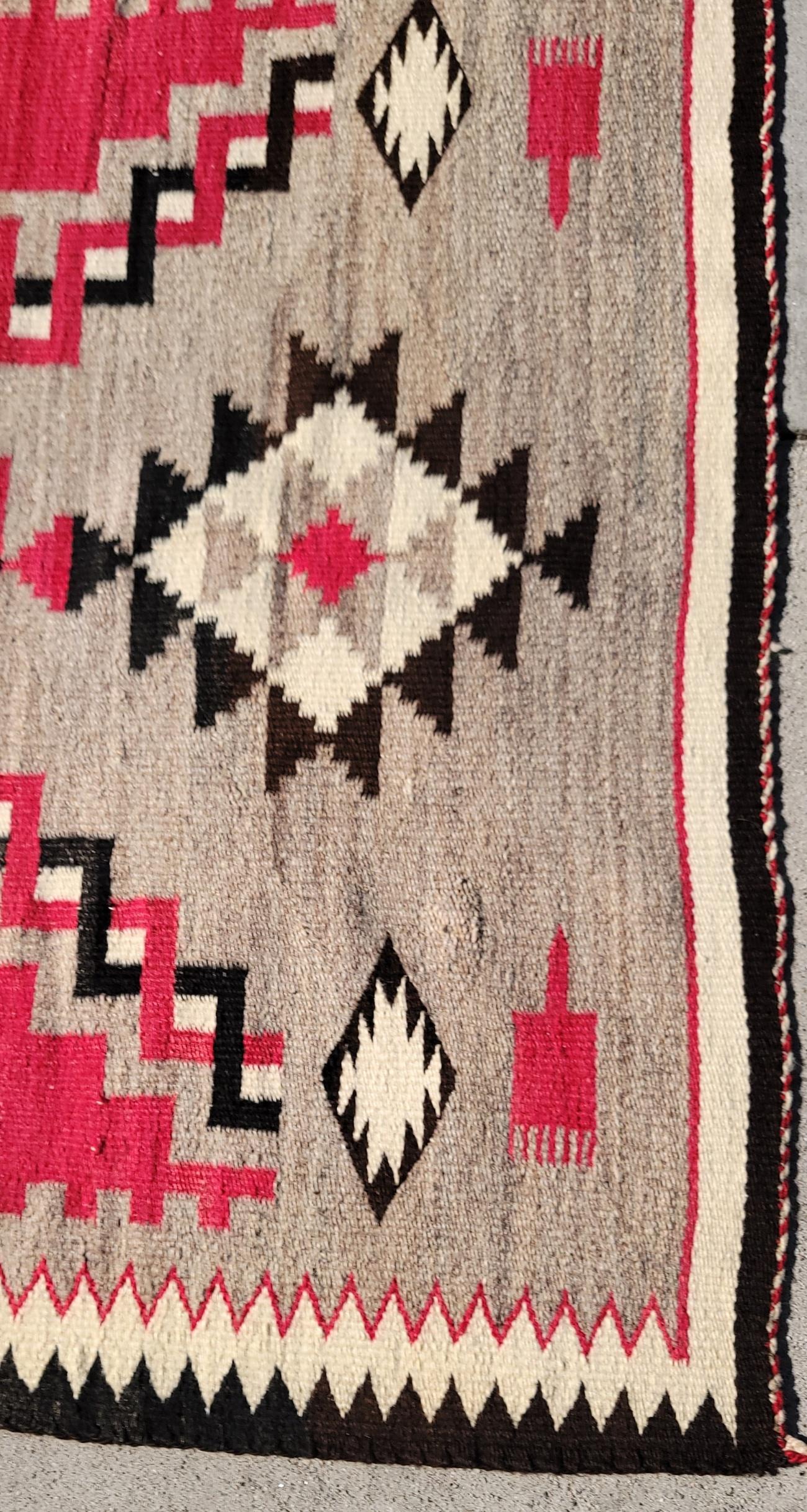 Navajo Ganado Geometrisch  Indische Weberei (amerikanisch) im Angebot