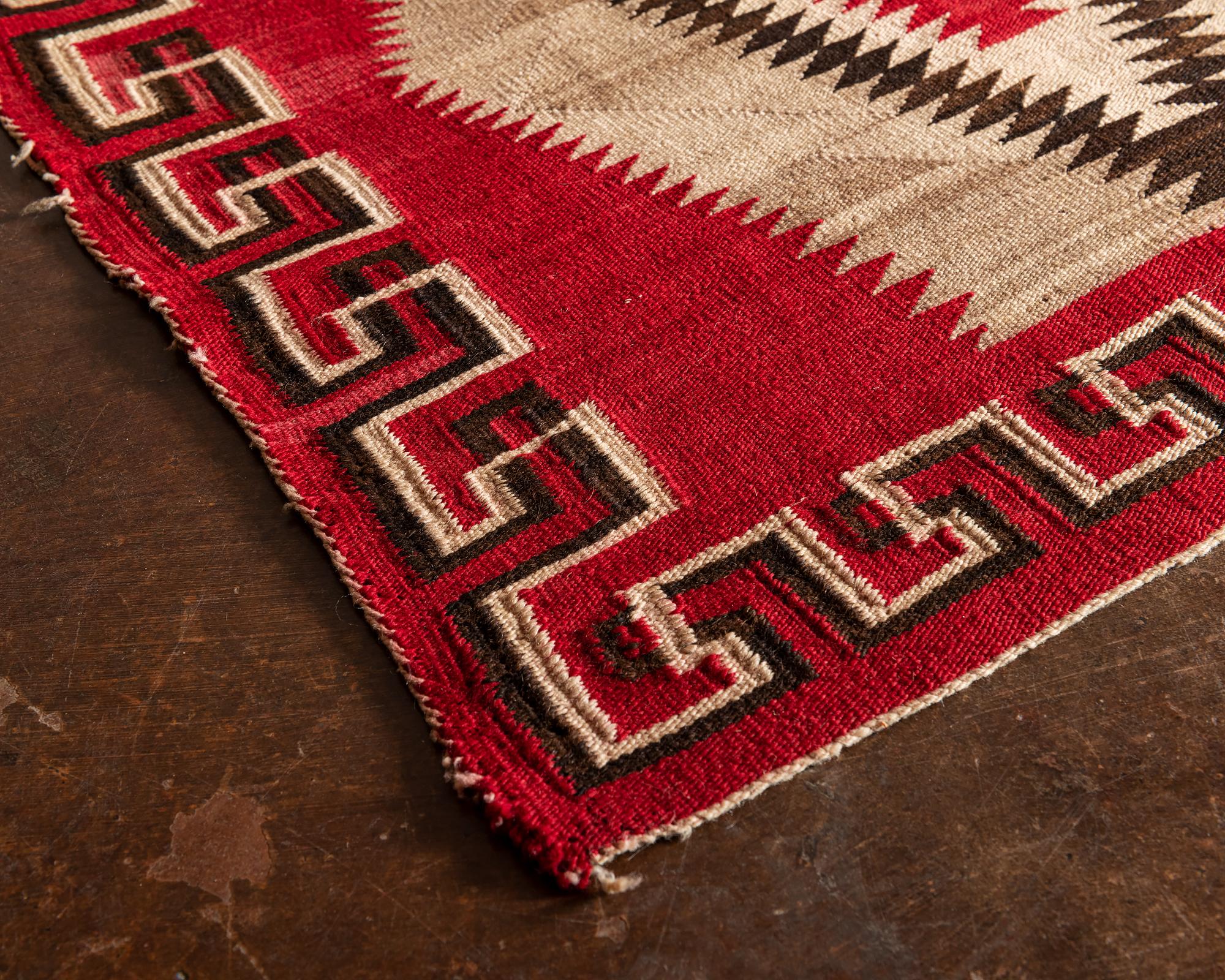 North American Navajo Ganado Textile, 1920s