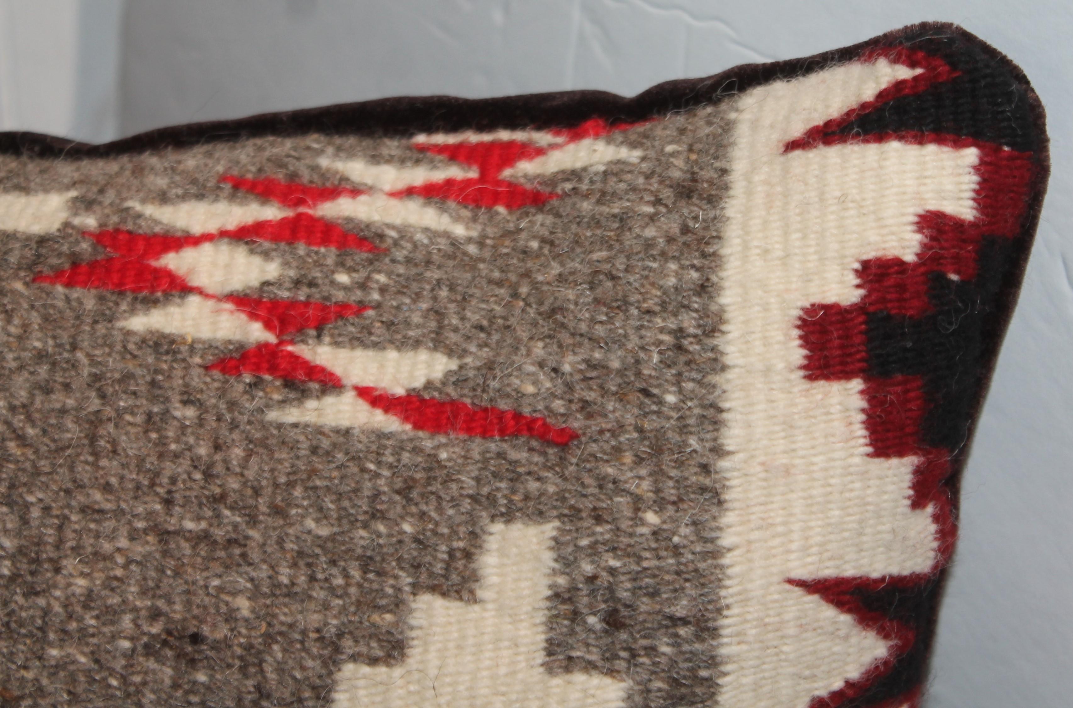 Navajo Geometric Bolster Pillows In Good Condition For Sale In Los Angeles, CA