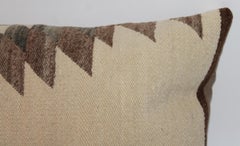 Navajo Geometric Indian Weaving Bolster Pillow