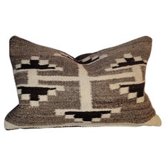 Navajo Geometric Storm Pattern Woven Pillow