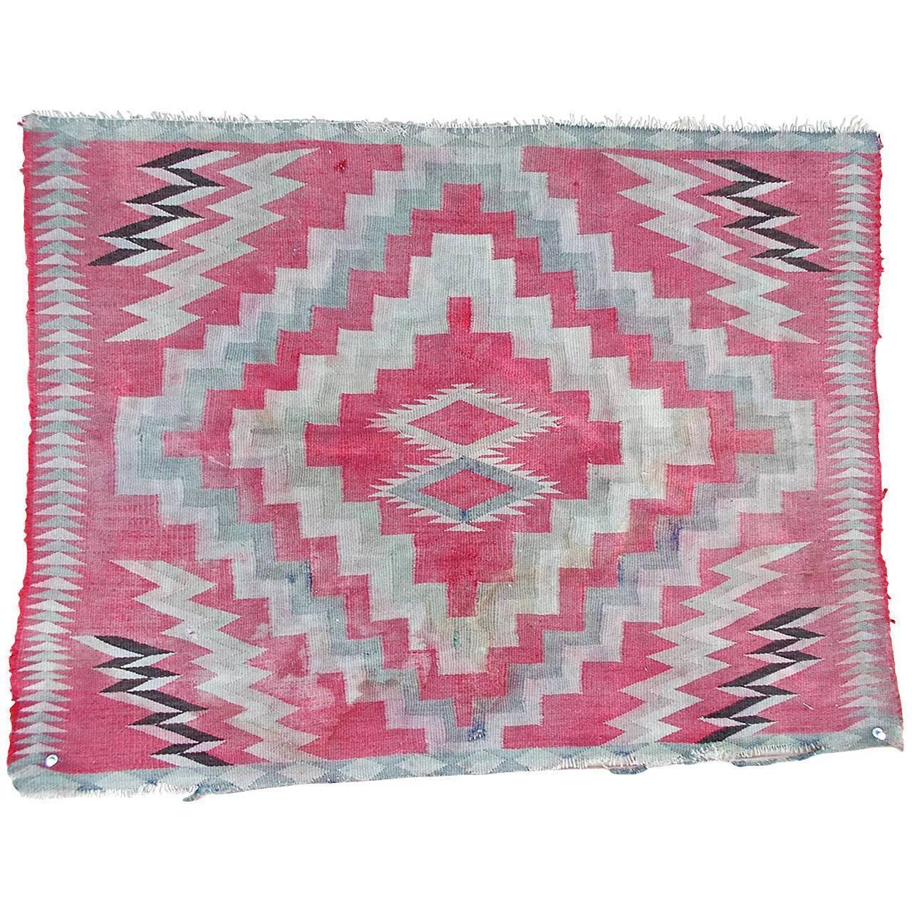 Navajo Germantown Saddle Blanket For Sale