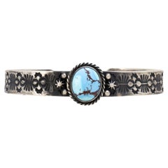 Navajo Golden Hill Turquoise Bracelet