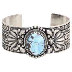 Navajo Golden Hill Turquoise Bracelet