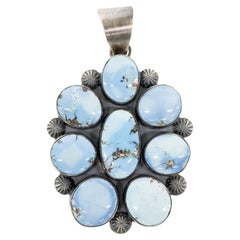 Pendentif en turquoise I Hill Navajo