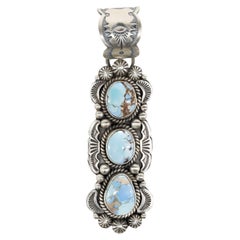 Pendentif en turquoise I Hill Navajo