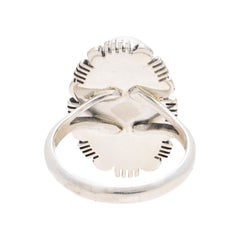 Bague Navajo Golden Hill turquoise