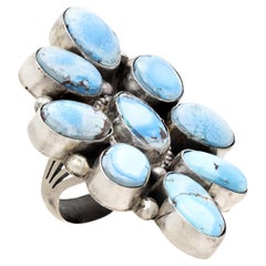 Navajo Golden Hill Turquoise Ring