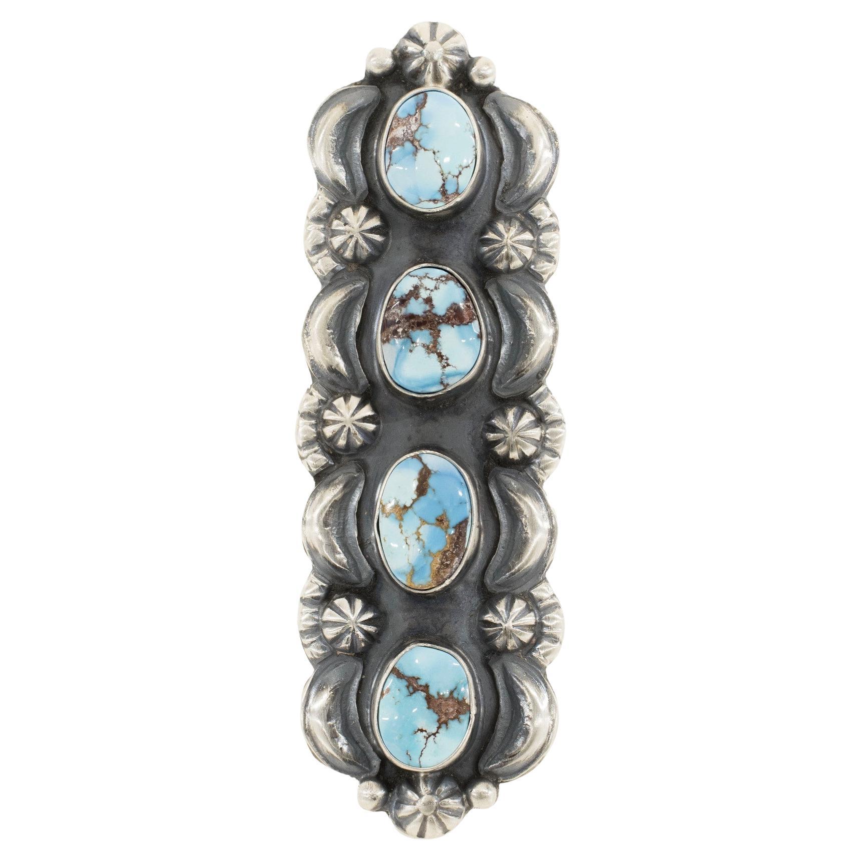 Navajo Golden Hill Turquoise Ring