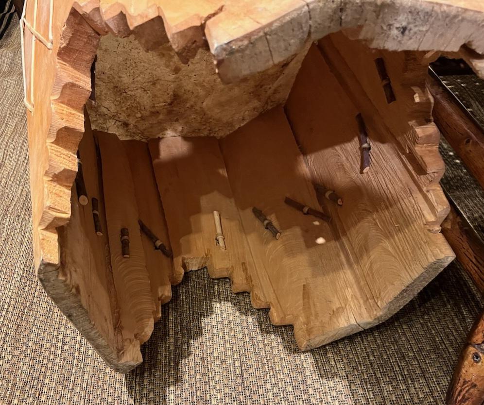 American Navajo Indian Drum Table from Taos, New Mexico