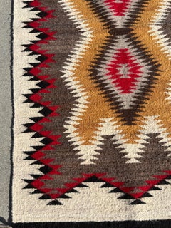 Navajo Indian Eye Dazzler Weaving