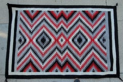 Navajo Indian Eye Dazzler Weaving
