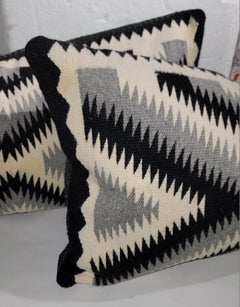 Navajo Indian Eye Dazzler Weaving Pillows