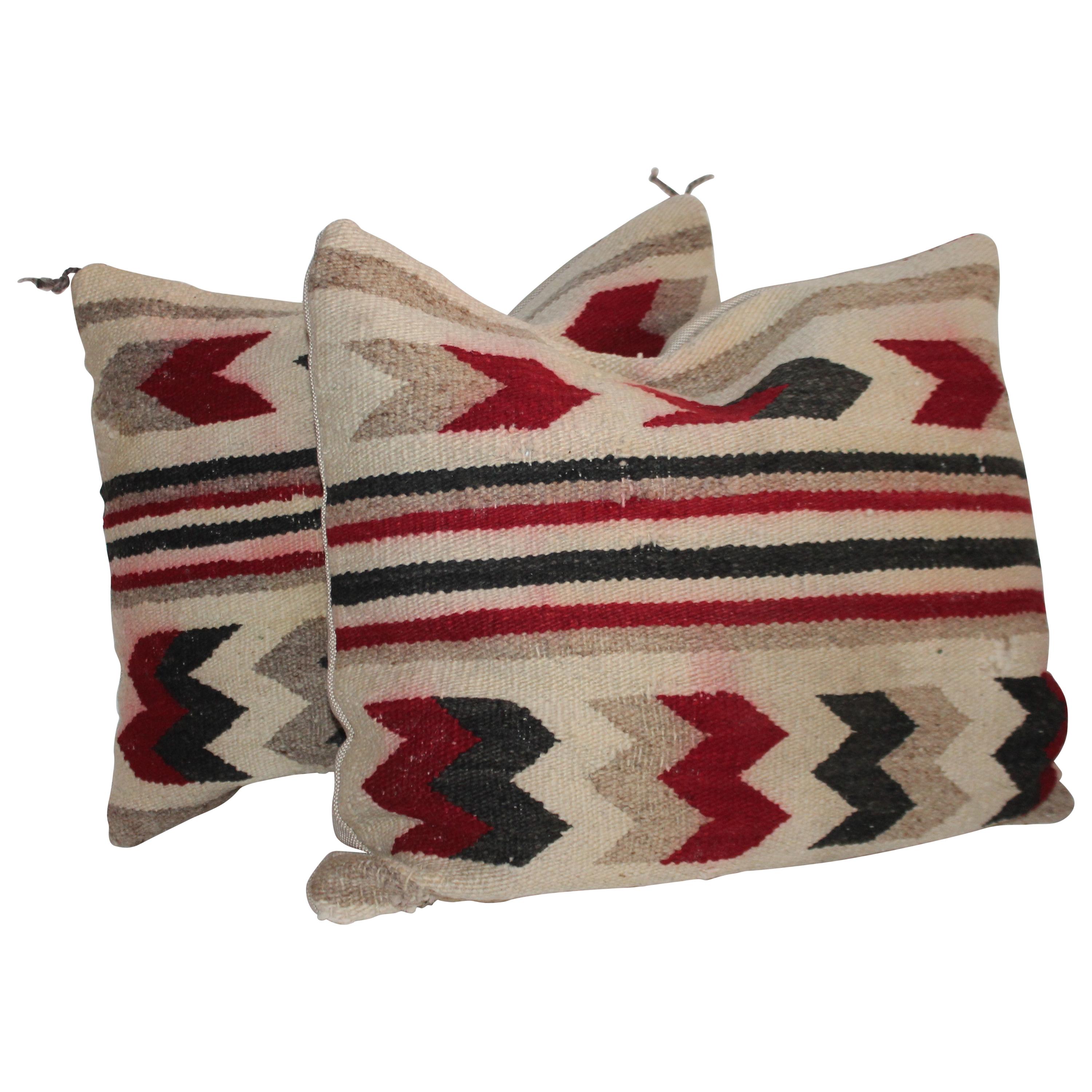 Navajo Indian Geometric Pair of Pillows